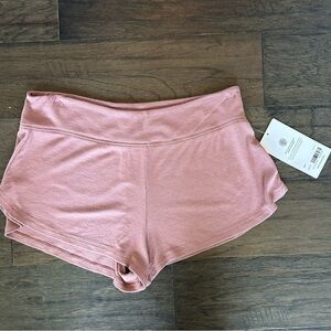 Athleta Sleep Shorts NWT Size S Mauve Lightweight Lounge Minimalist